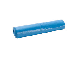 Vuilzakken LDPE Blauw 60x85cm 20st