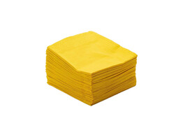Servet 2-laags 33x33cm Geel 100st