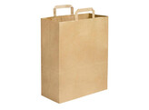 Draagtas Papier Bruin 32x22x26cm 250st