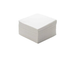 Servet 2-laags 33x33cm Wit 100st